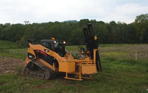 kiwi skid-steer side-slide self-contained post driver 10 std beam|Kiwi Skid Steer Side Slide Self.